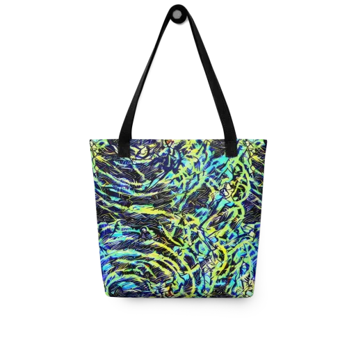 Electric Aviary on a Tote Bag