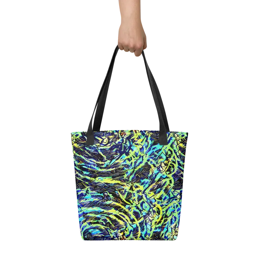 Electric Aviary on Tote Bag — Front