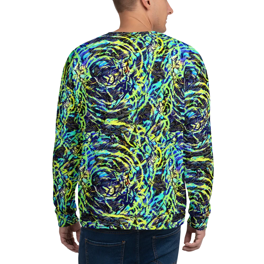 Electric Aviary on Sweatshirt — Back