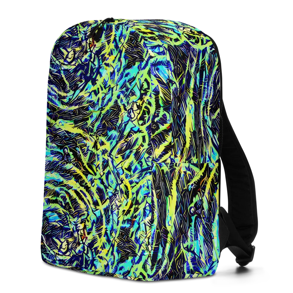 Electric Aviary on Minimalist Backpack — Left
