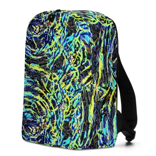Electric Aviary on a Minimalist Backpack