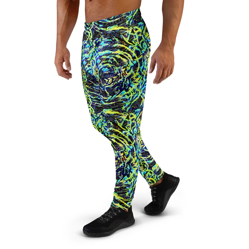 Electric Aviary on Men's Joggers — Left