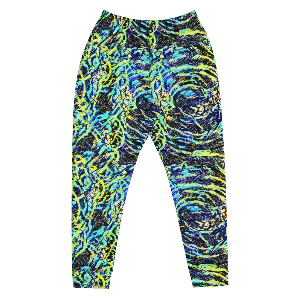 Electric Aviary on Men's Joggers — Front