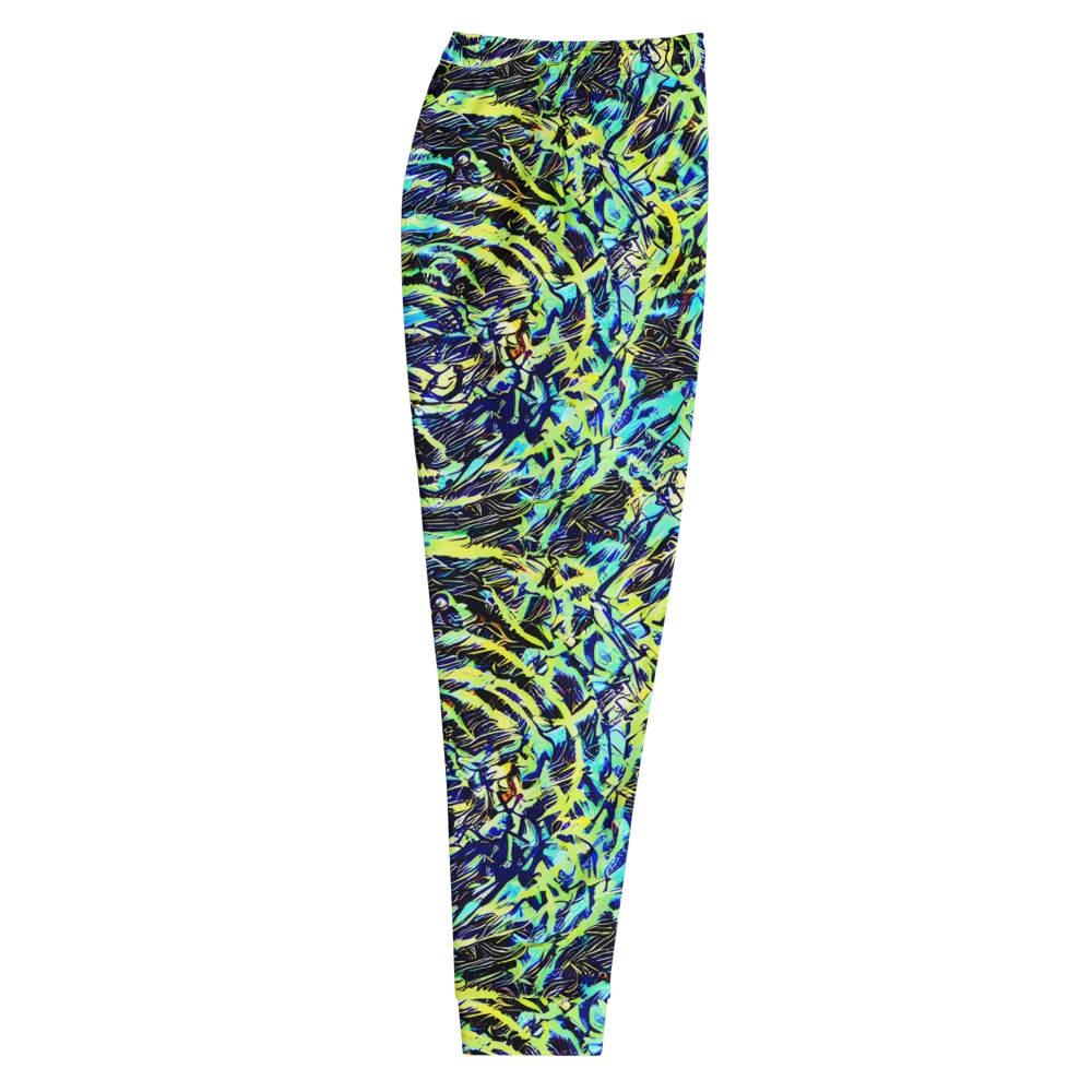Electric Aviary on Men's Joggers — Right