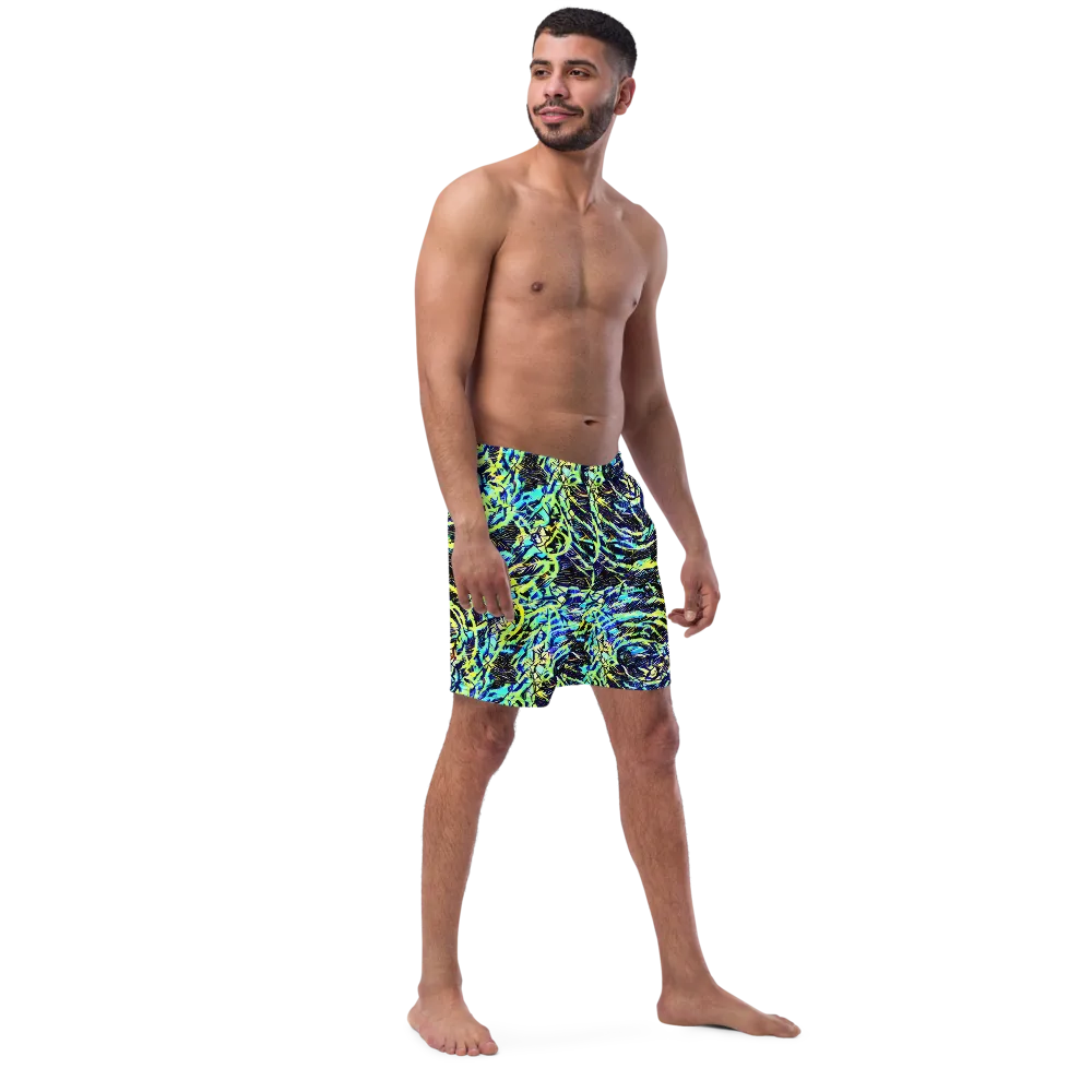 Electric Aviary on Swim Trunks — Right Front