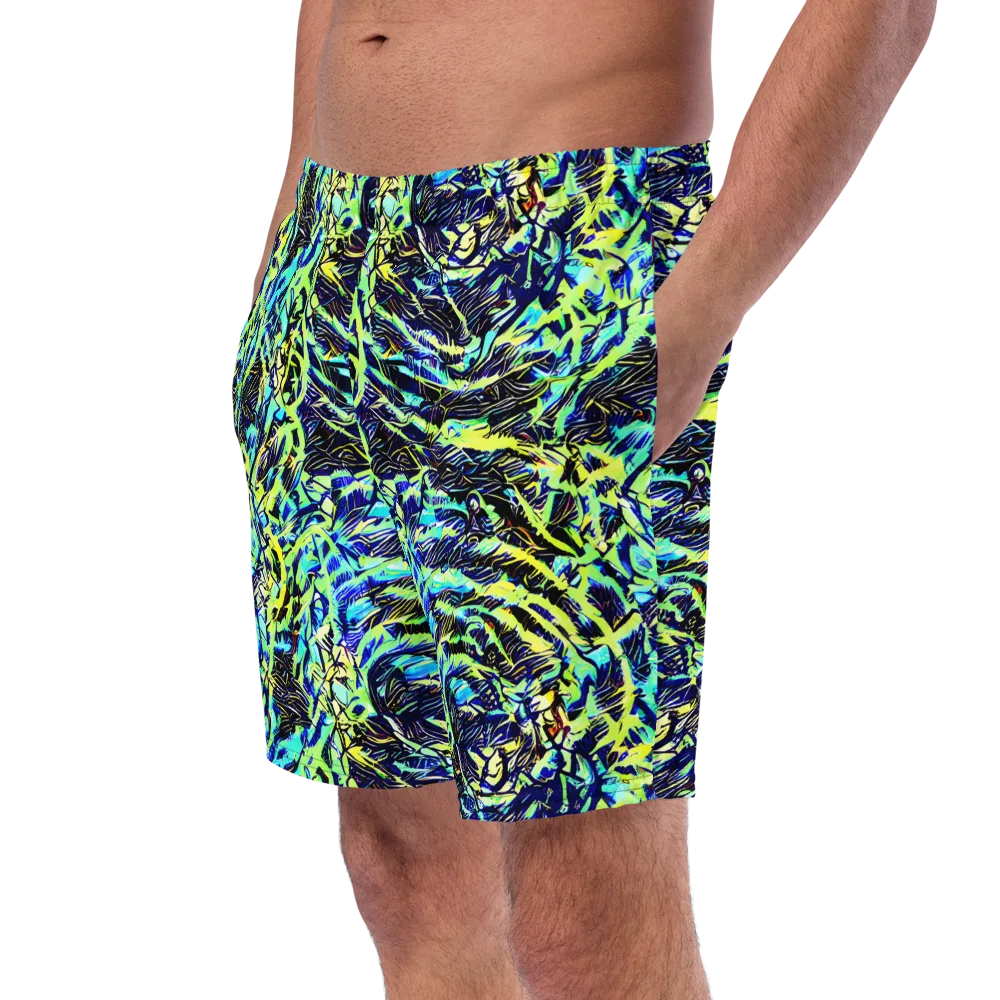Electric Aviary on Swim Trunks — Left Front