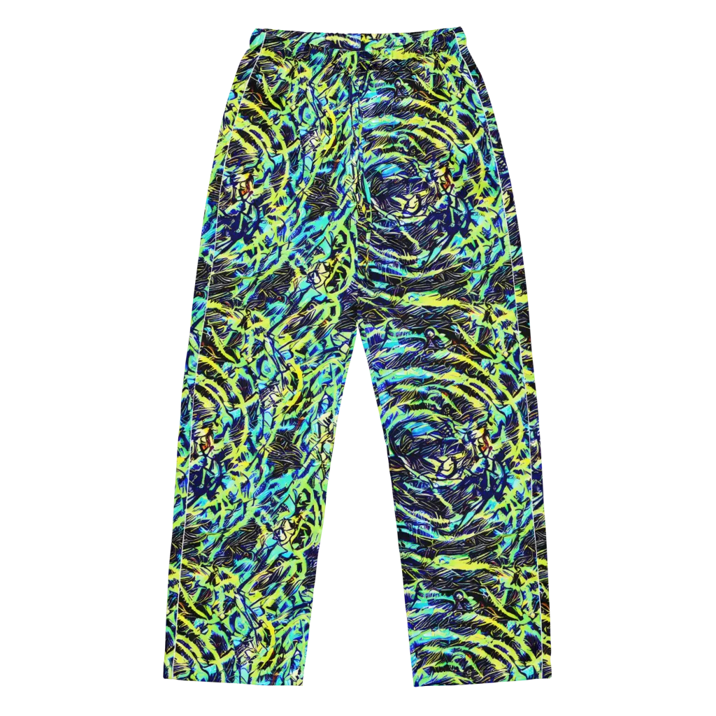 Electric Aviary on Women's Pajama Pants — Front