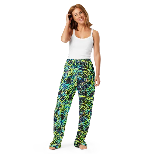 Electric Aviary on a Women's Pajama Pants