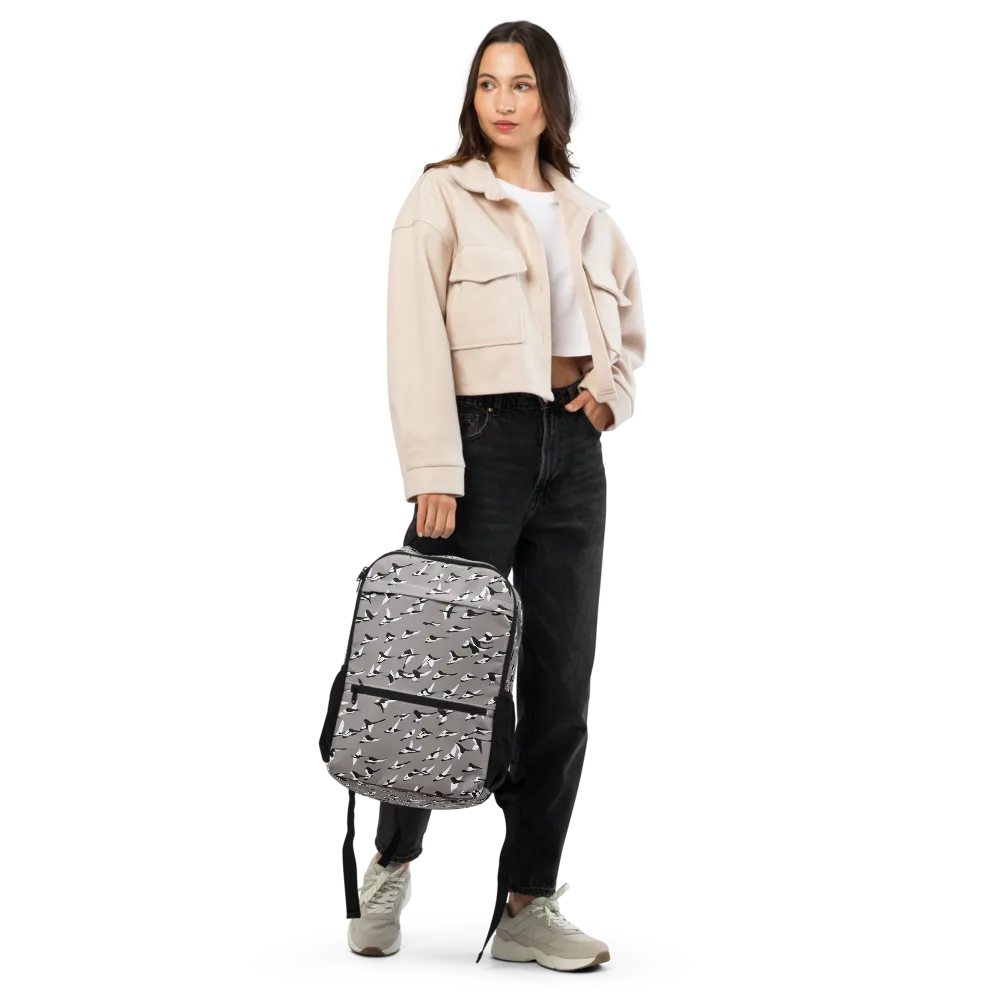 Monochrome Migration on Utility Backpack — Front