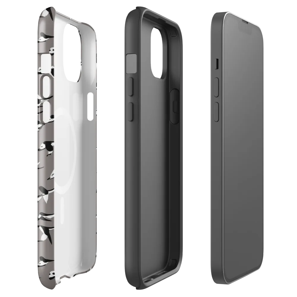 Monochrome Migration on MagSafe Tough Case for iPhone® — Front