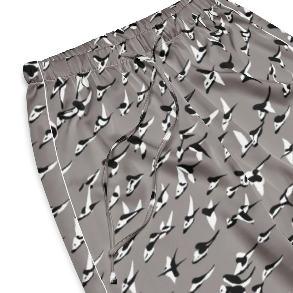 Monochrome Migration on Women's Pajama Pants — Product details