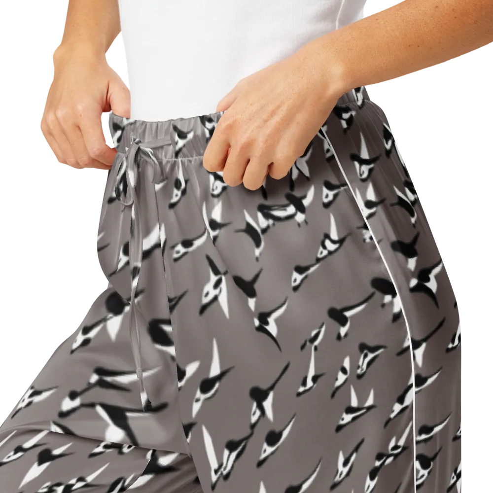 Monochrome Migration on Women's Pajama Pants — Product details