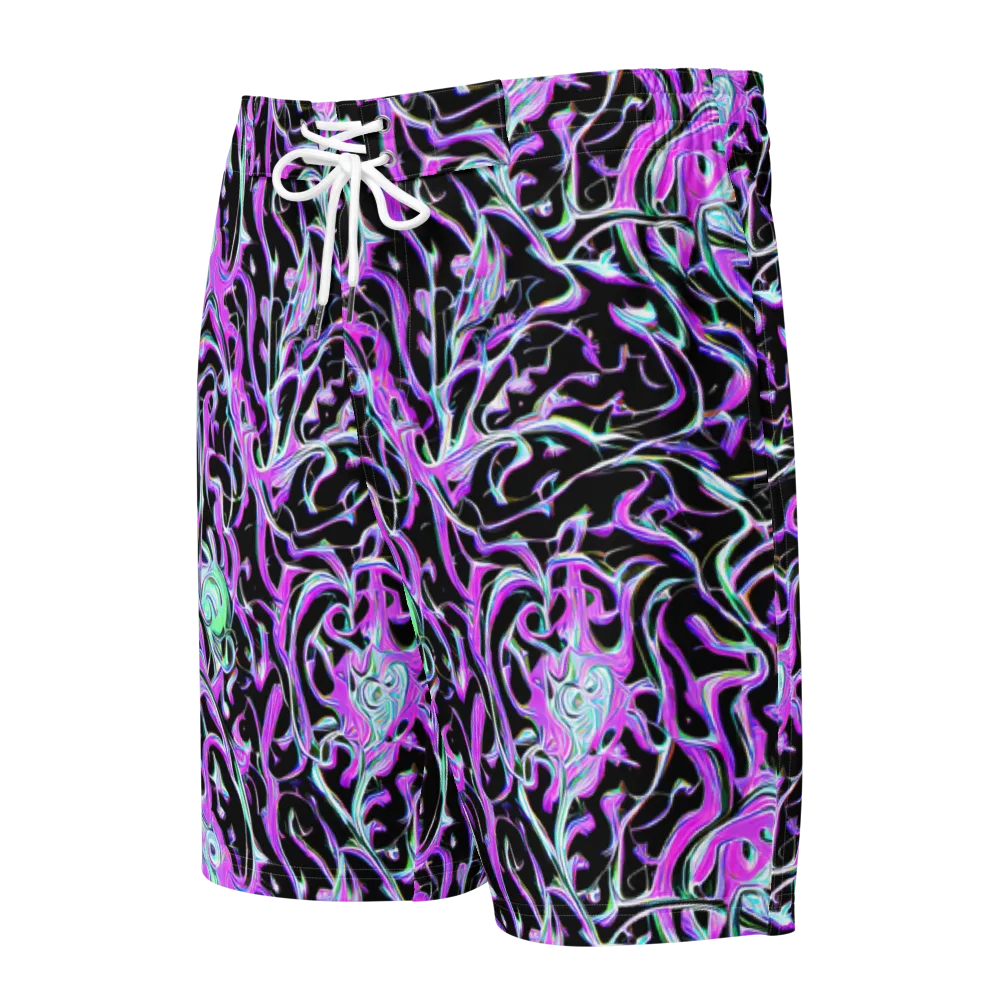 Vivid Distortion on Men's Board Shorts — Front