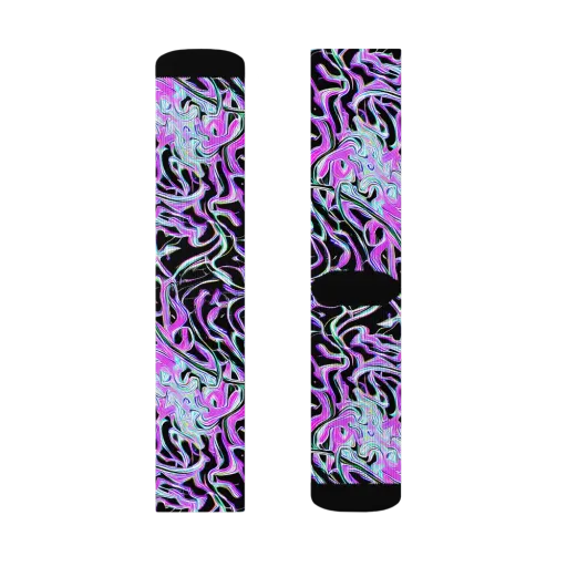 Vivid Distortion on a Socks