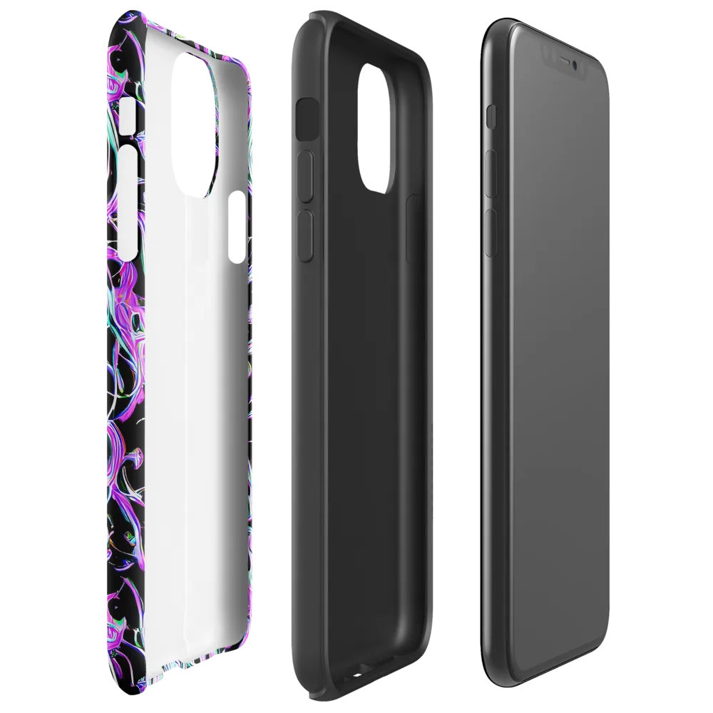 Vivid Distortion on Tough Case for iPhone® — Right