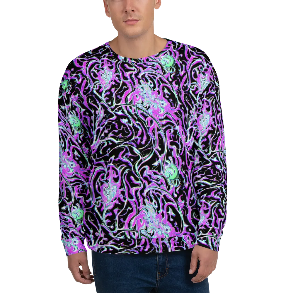 Vivid Distortion on Sweatshirt — Front