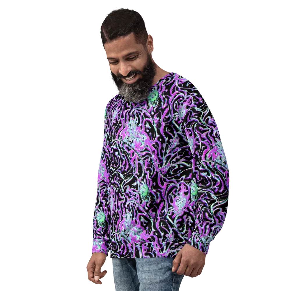 Vivid Distortion on Sweatshirt — Left Front