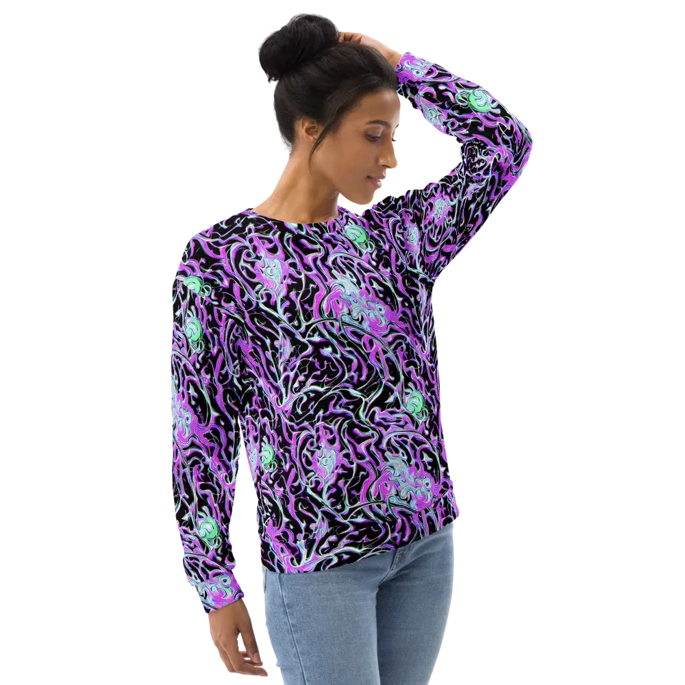 Vivid Distortion on Sweatshirt — Right Front
