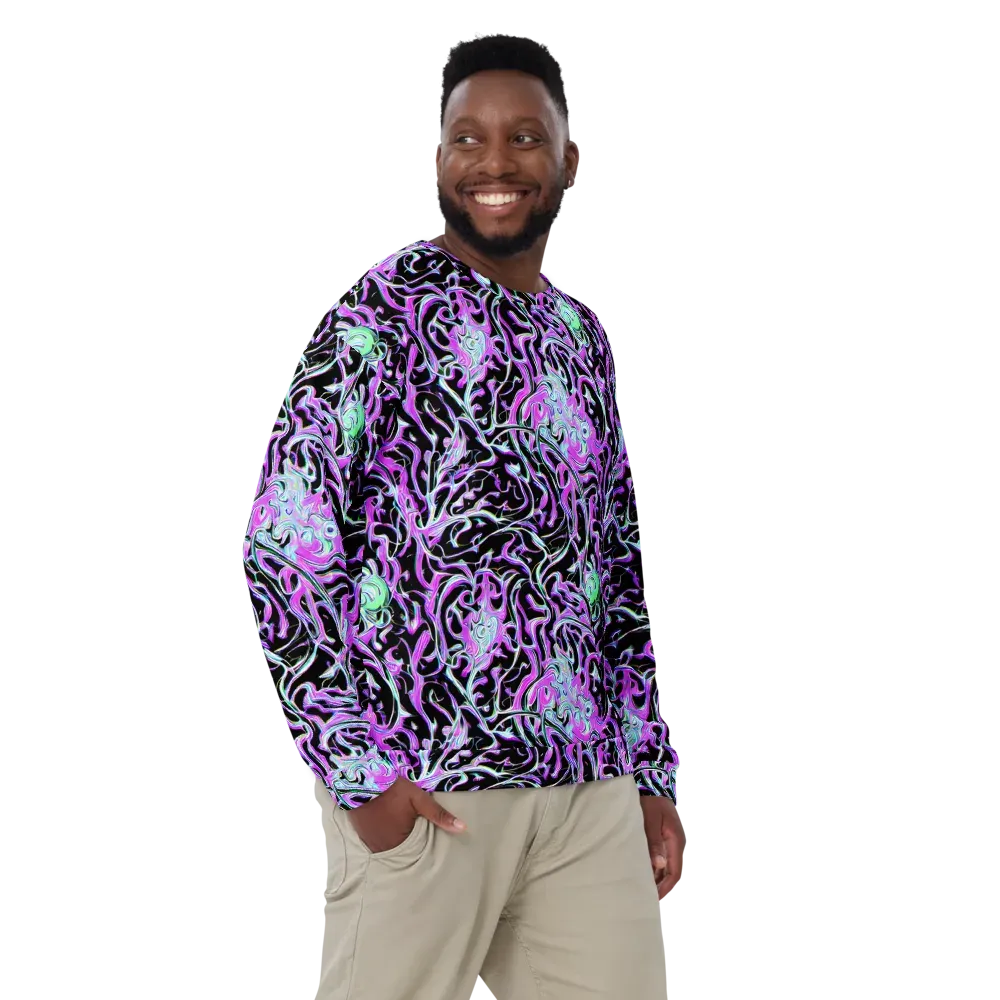 Vivid Distortion on Sweatshirt — Front
