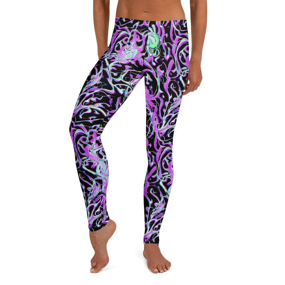 Vivid Distortion on Leggings — Front