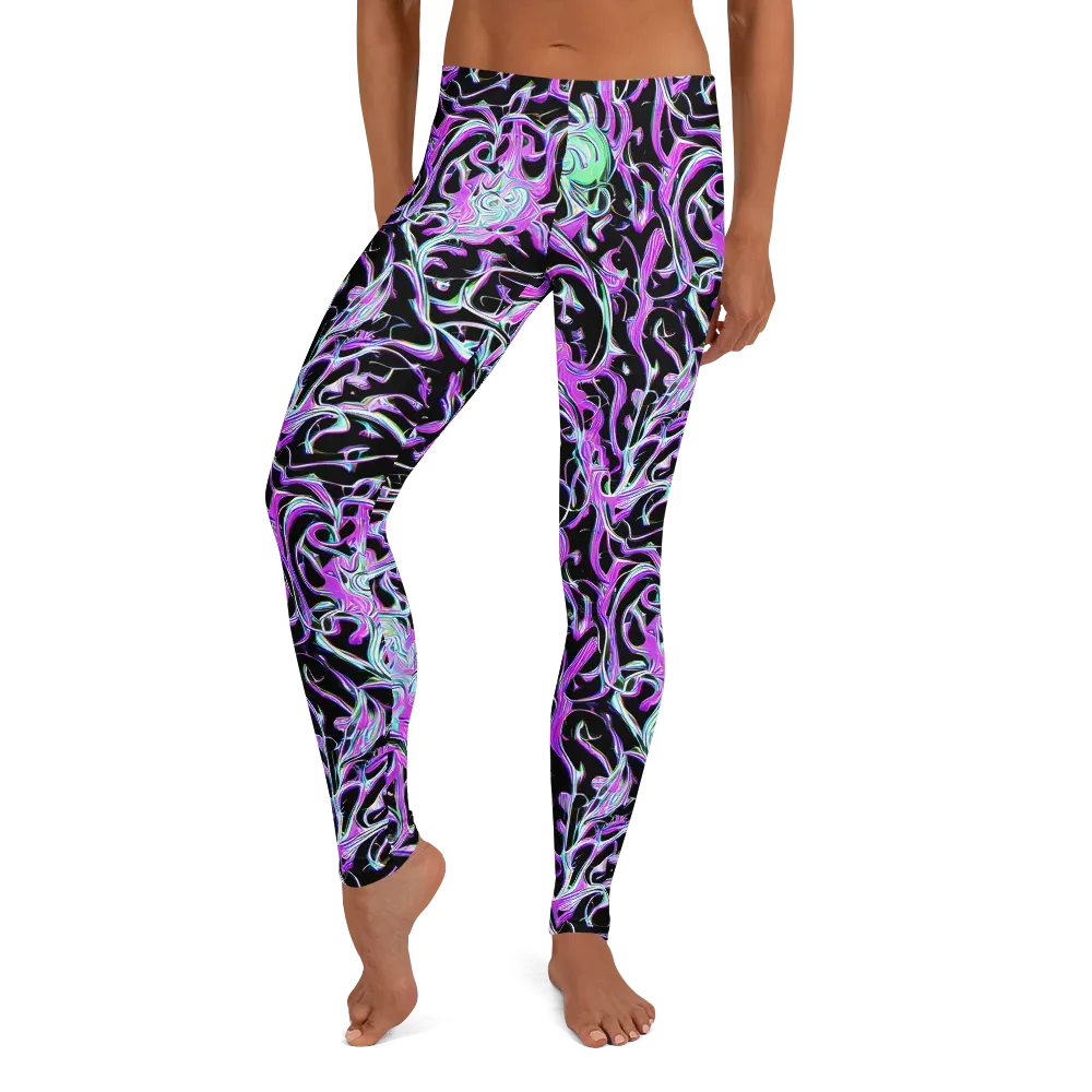 Vivid Distortion on Leggings — Front