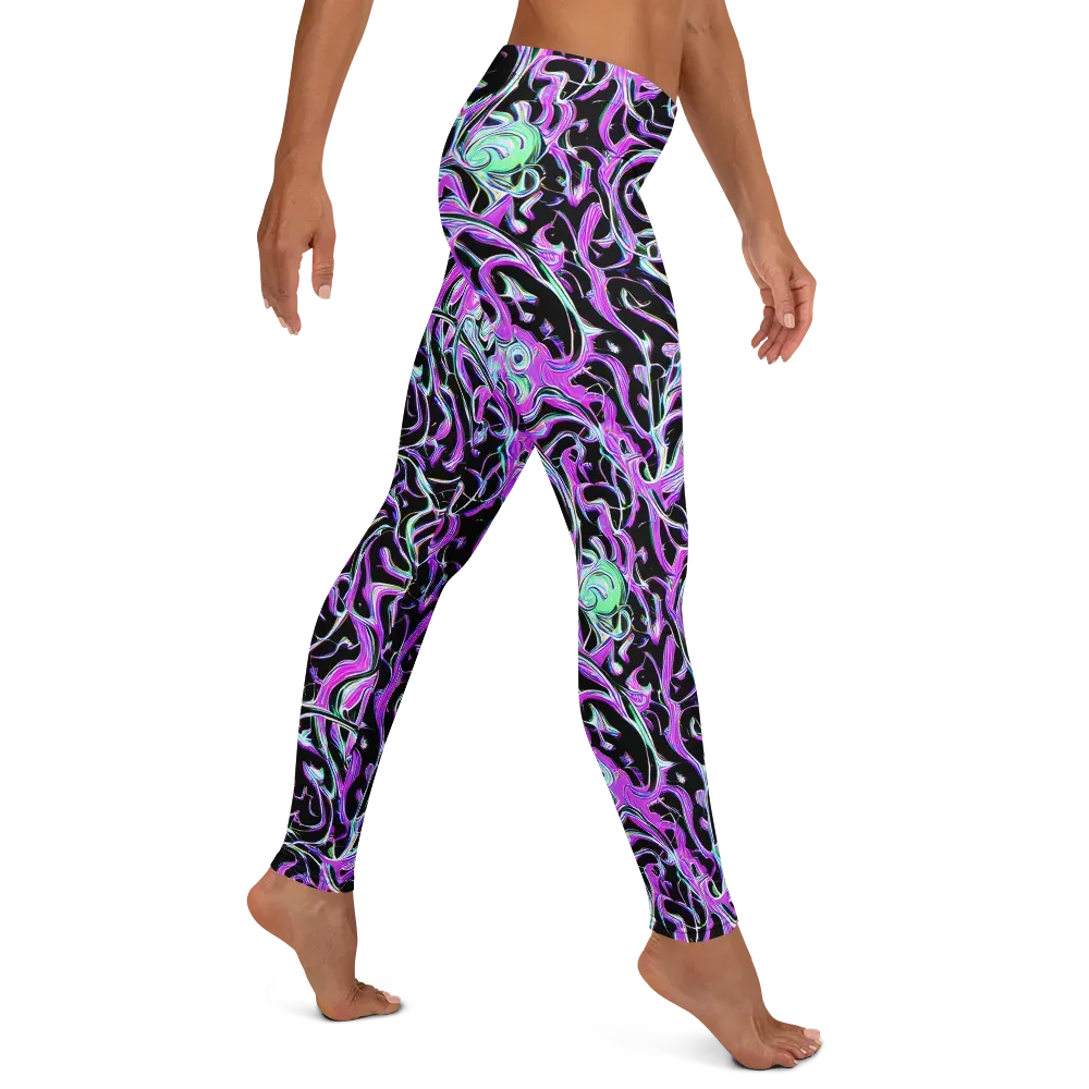 Vivid Distortion on Leggings — Right
