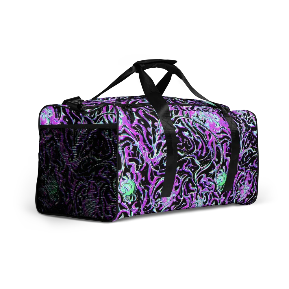 Vivid Distortion on Duffle Bag — Right Front