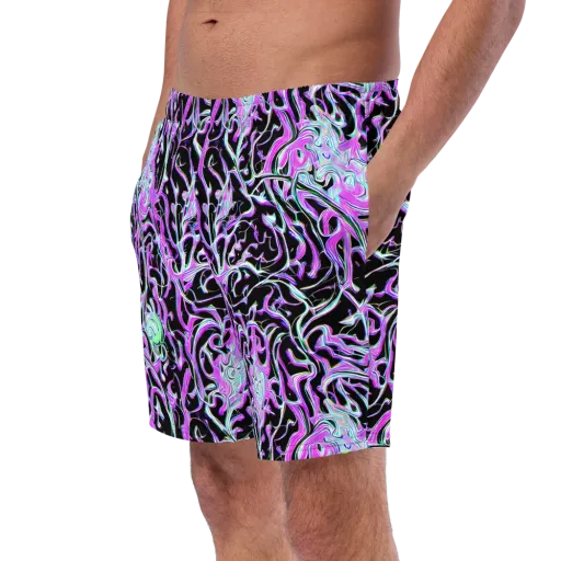 Vivid Distortion on a Swim Trunks