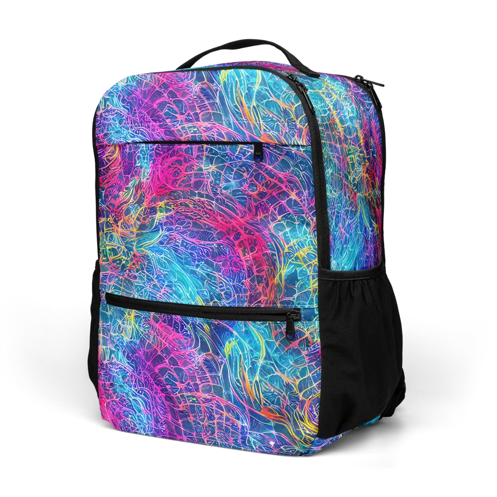 Hypercolor Rapture on Utility Backpack — Left Front