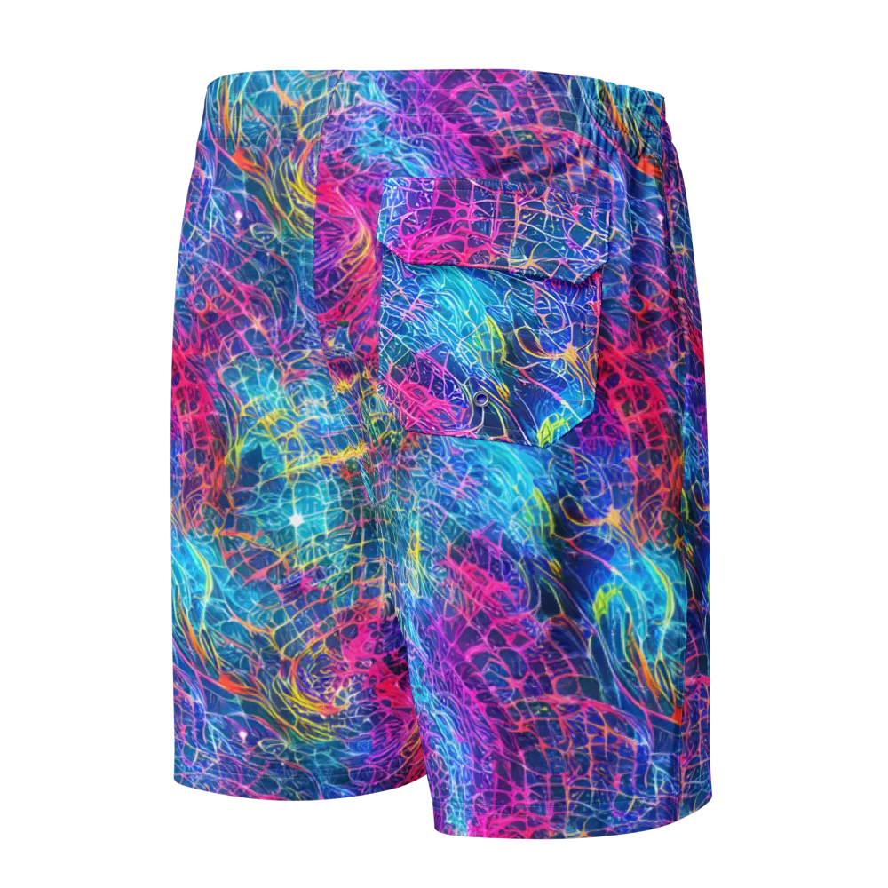 Hypercolor Rapture on Men's Board Shorts — Back