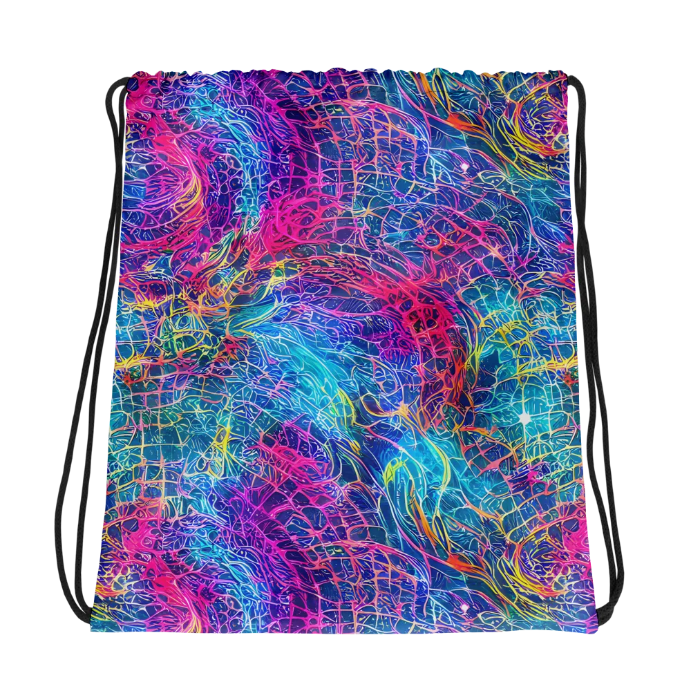 Hypercolor Rapture on Drawstring Bag — Photo