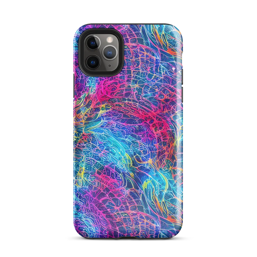 Hypercolor Rapture on Tough Case for iPhone® — Front