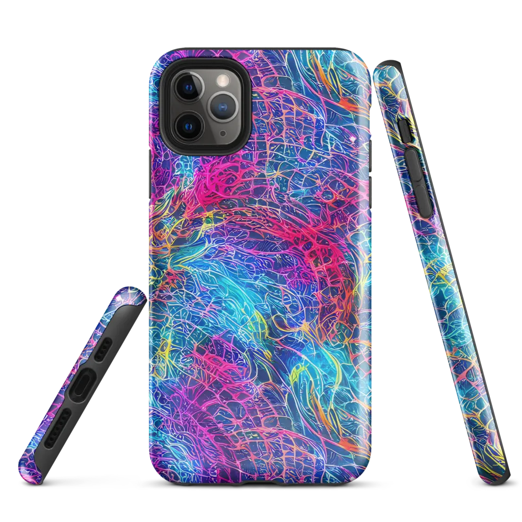 Hypercolor Rapture on Tough Case for iPhone® — Front