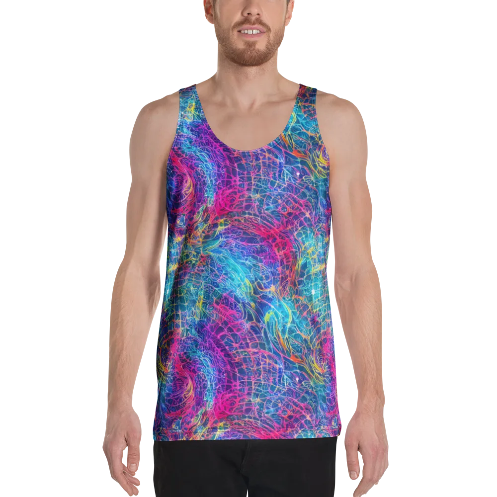 Hypercolor Rapture on Men's Tank Top — Front