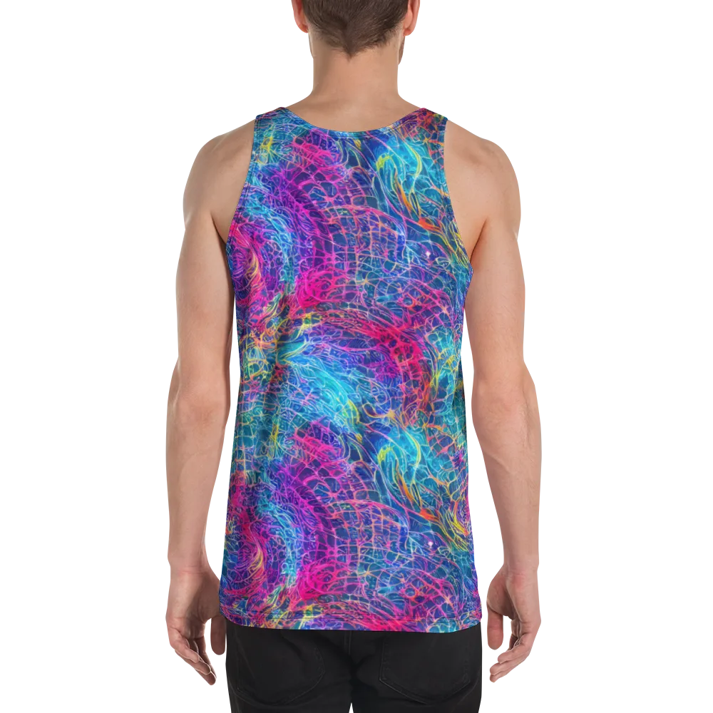 Hypercolor Rapture on Men's Tank Top — Back