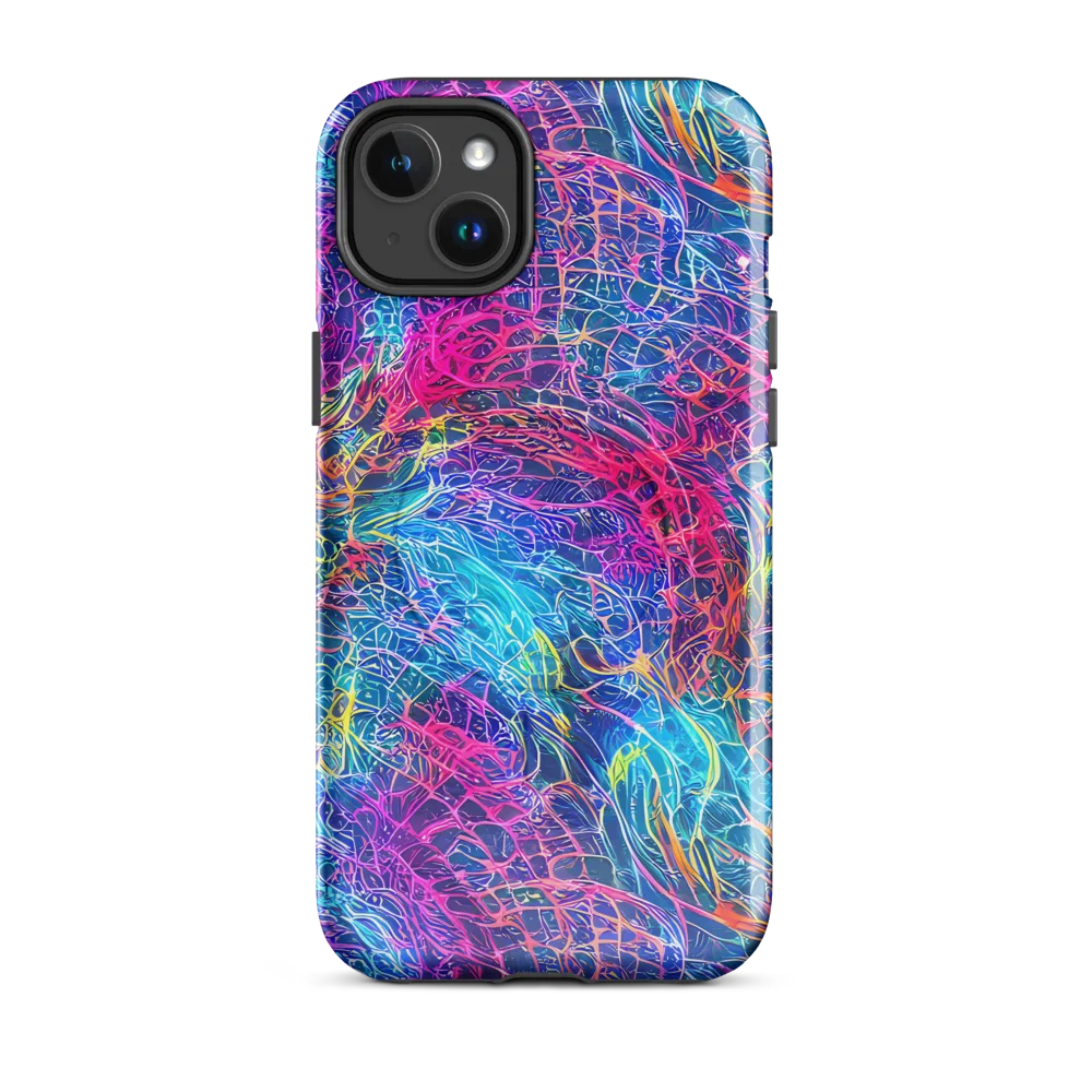 Hypercolor Rapture on MagSafe Tough Case for iPhone® — Front
