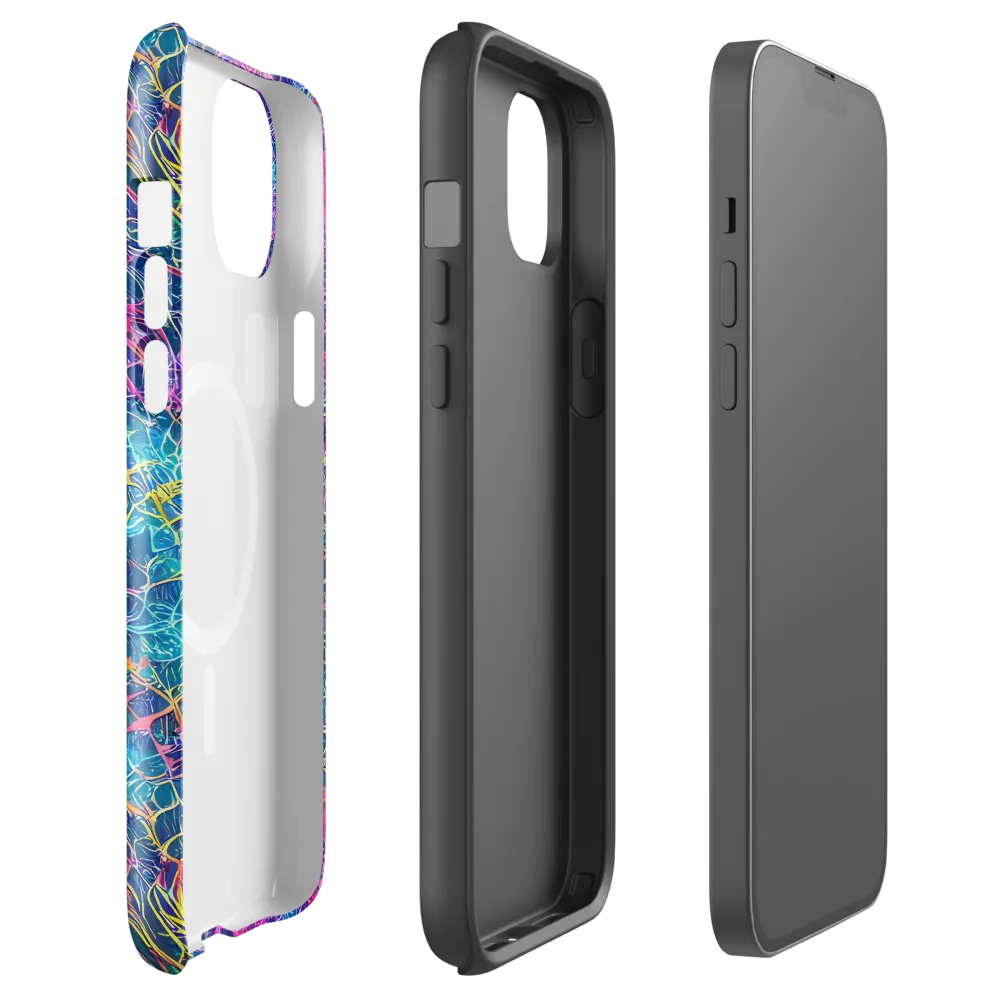 Hypercolor Rapture on MagSafe Tough Case for iPhone® — Front