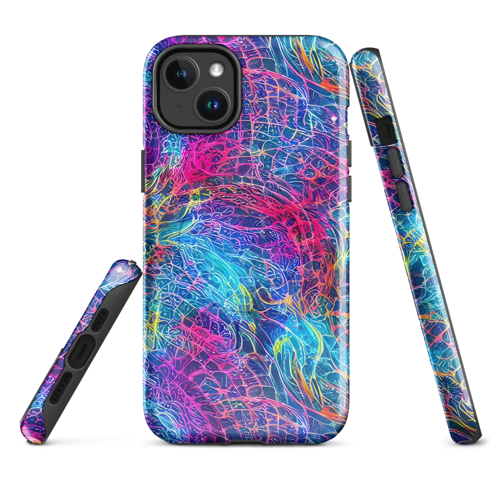 Hypercolor Rapture on MagSafe Tough Case for iPhone® — Front