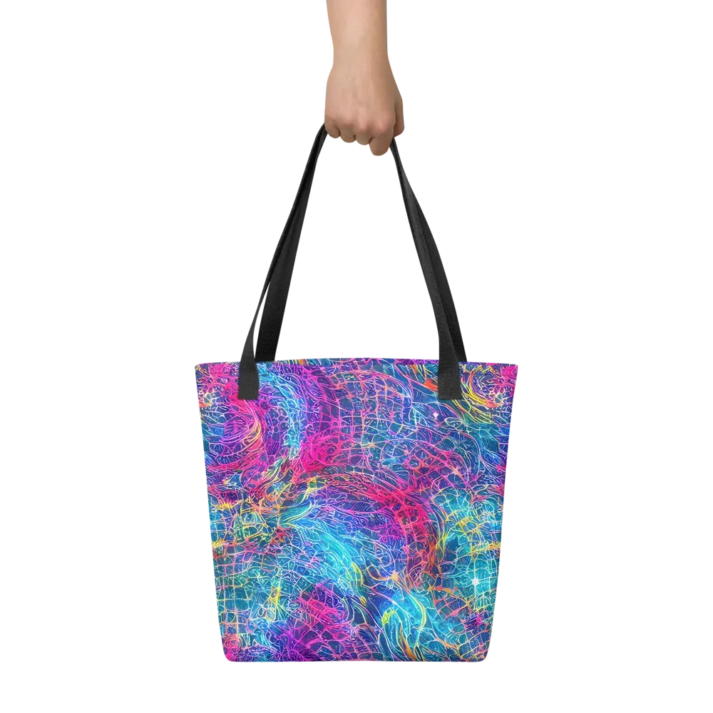 Hypercolor Rapture on Tote Bag — Front