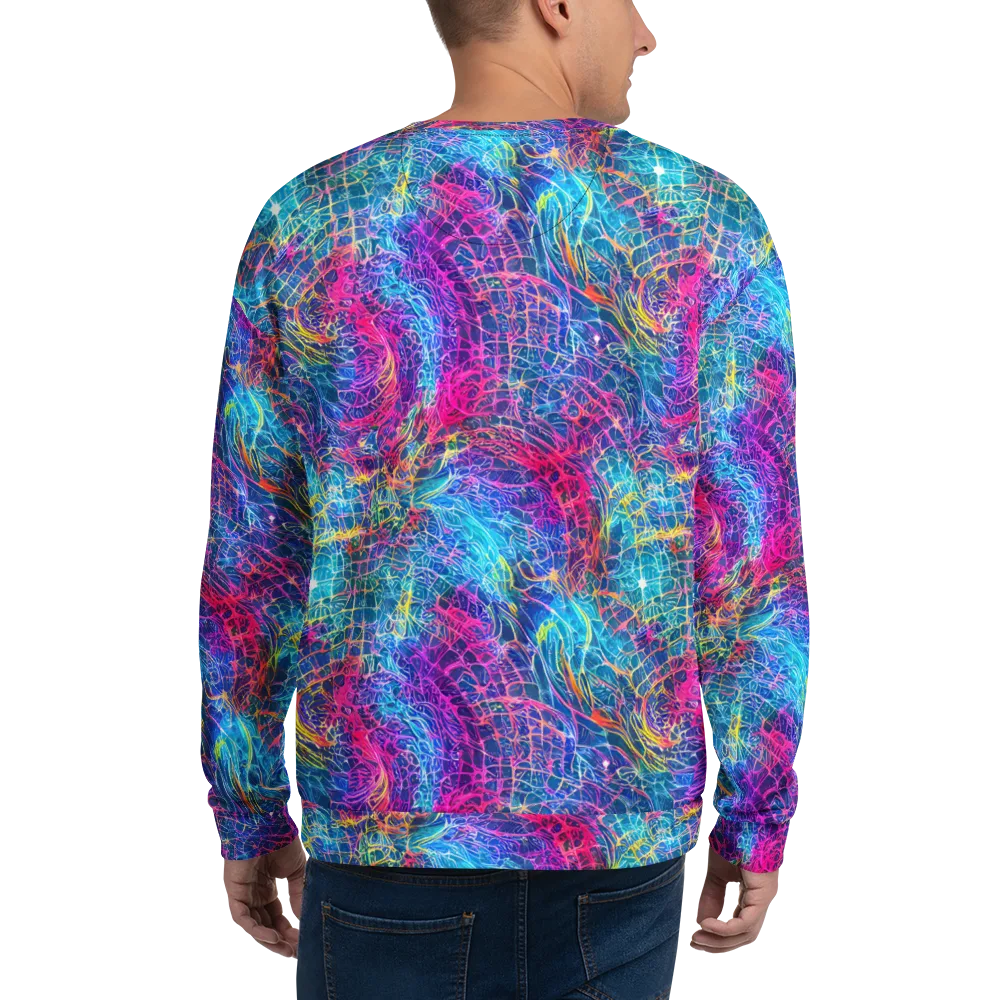 Hypercolor Rapture on Sweatshirt — Back