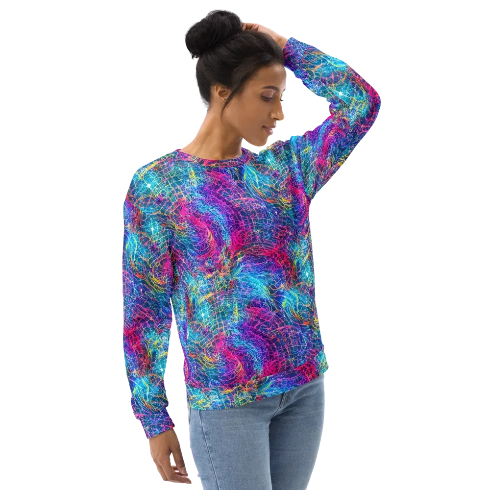 Hypercolor Rapture on Sweatshirt — Right Front