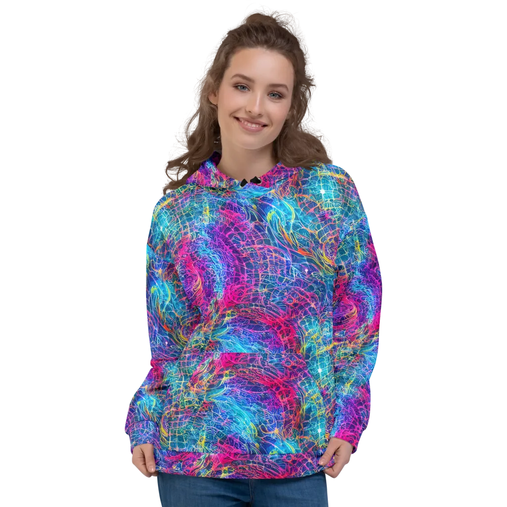Hypercolor Rapture on Hoodie — Front
