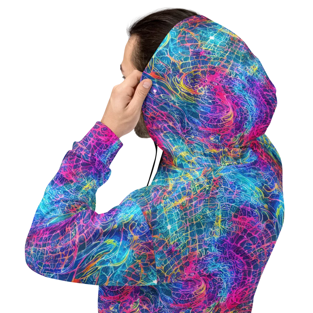 Hypercolor Rapture on Hoodie — Back