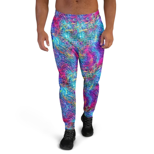 Hypercolor Rapture on a Men's Joggers