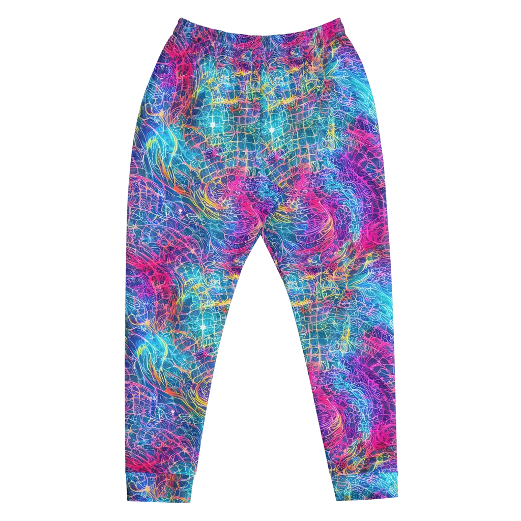 Hypercolor Rapture on Men's Joggers — Front