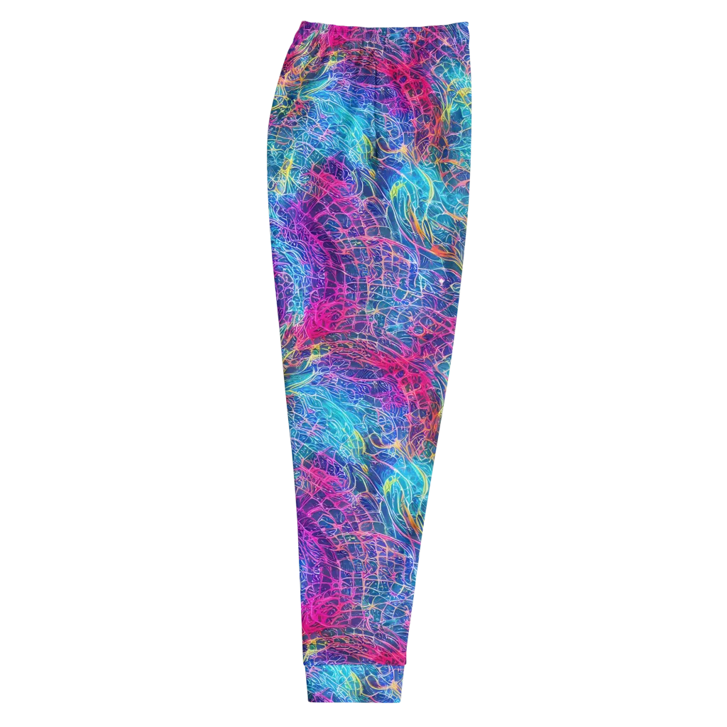 Hypercolor Rapture on Men's Joggers — Right
