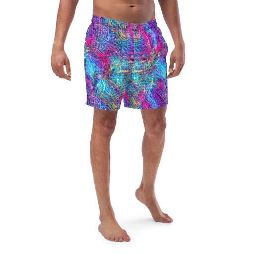 Hypercolor Rapture on a Swim Trunks