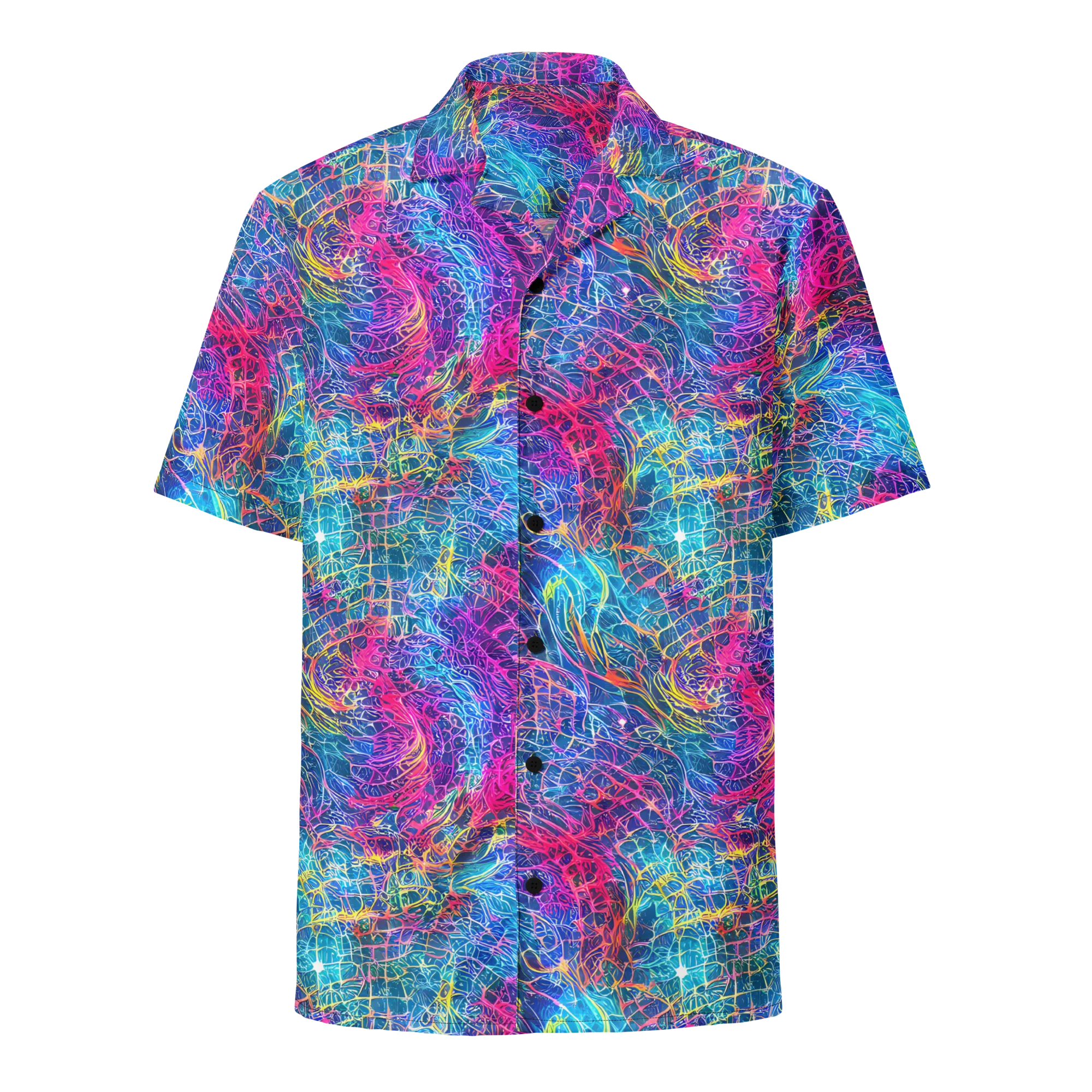 Hypercolor Rapture on Button Shirt — Front