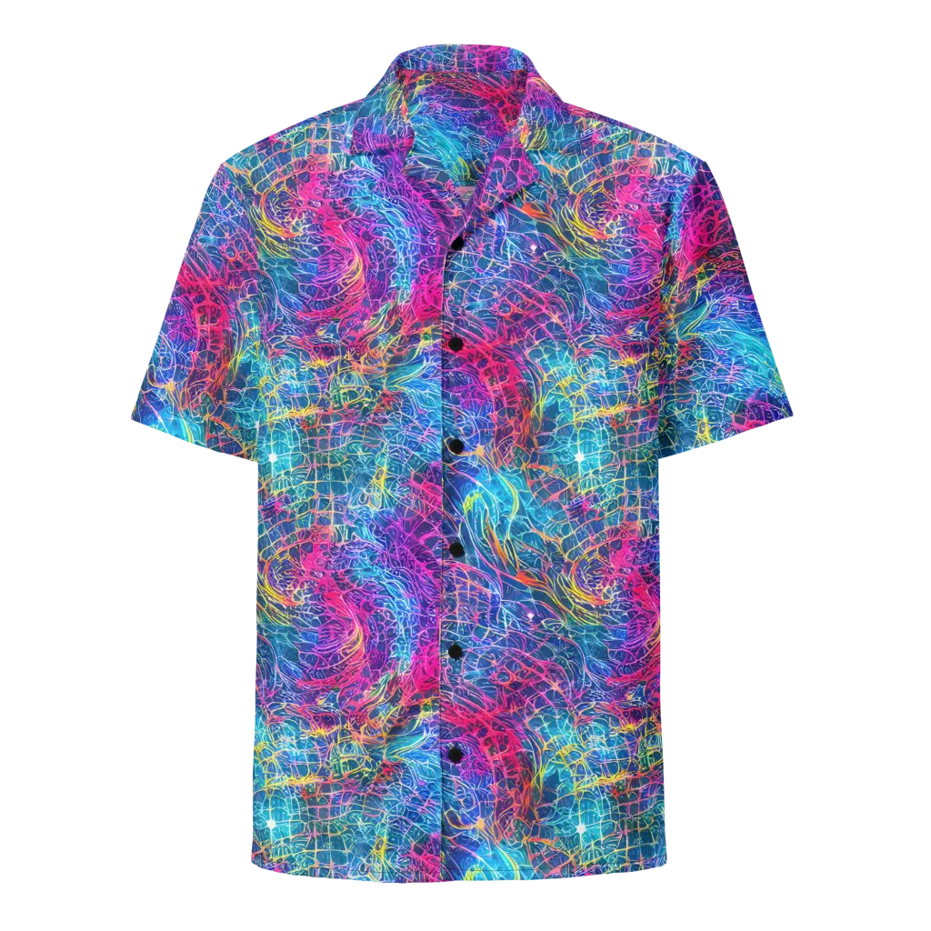 Hypercolor Rapture on Button Shirt — Front