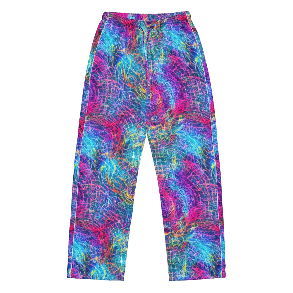Hypercolor Rapture on Women's Pajama Pants — Front